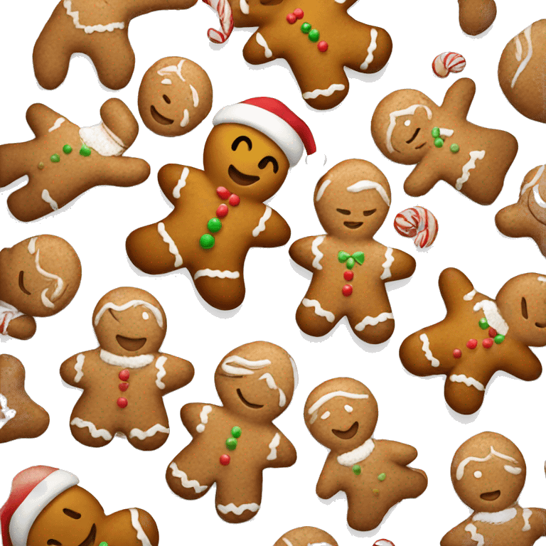 ginger bread christmas emoji