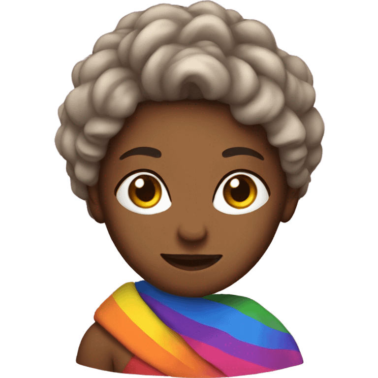 Lesbian Pride Character emoji