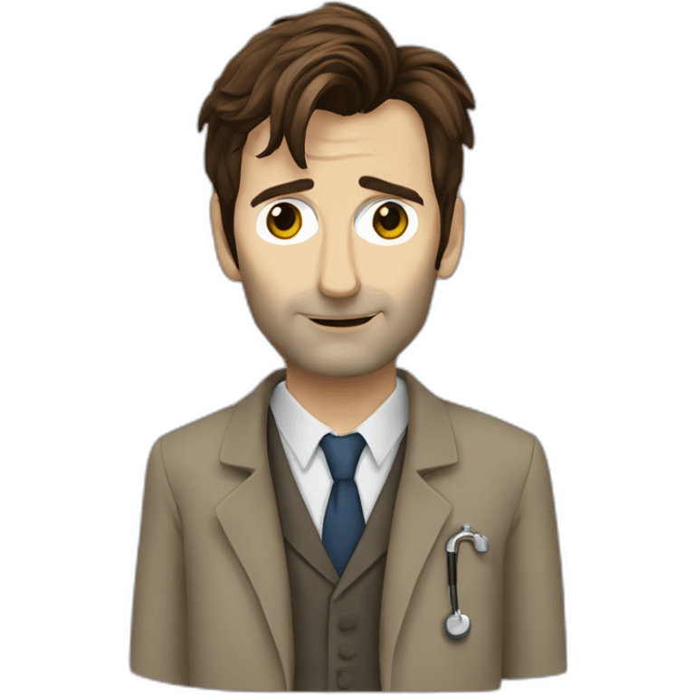 Doctor WHO David Tennant emoji