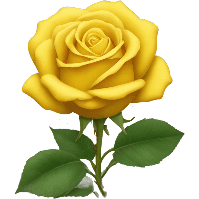 yellow rose emoji