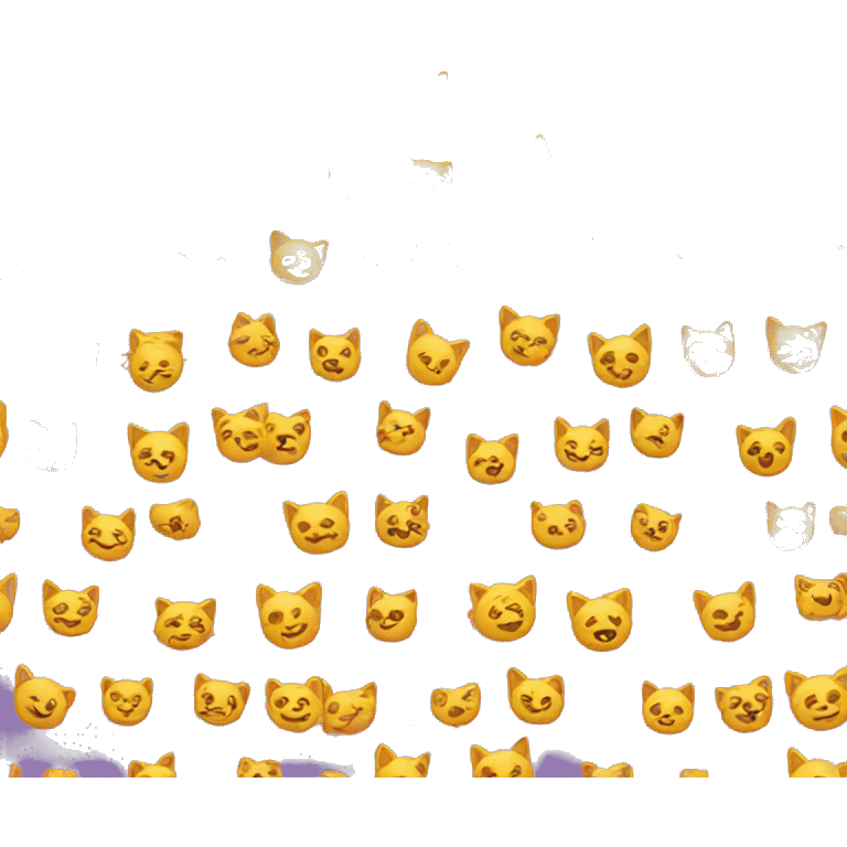 Gato en fiesta emoji