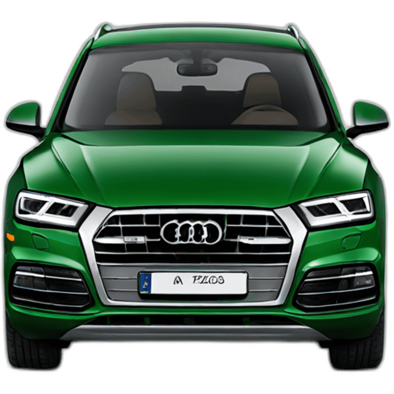 Audi Q5 azores green emoji