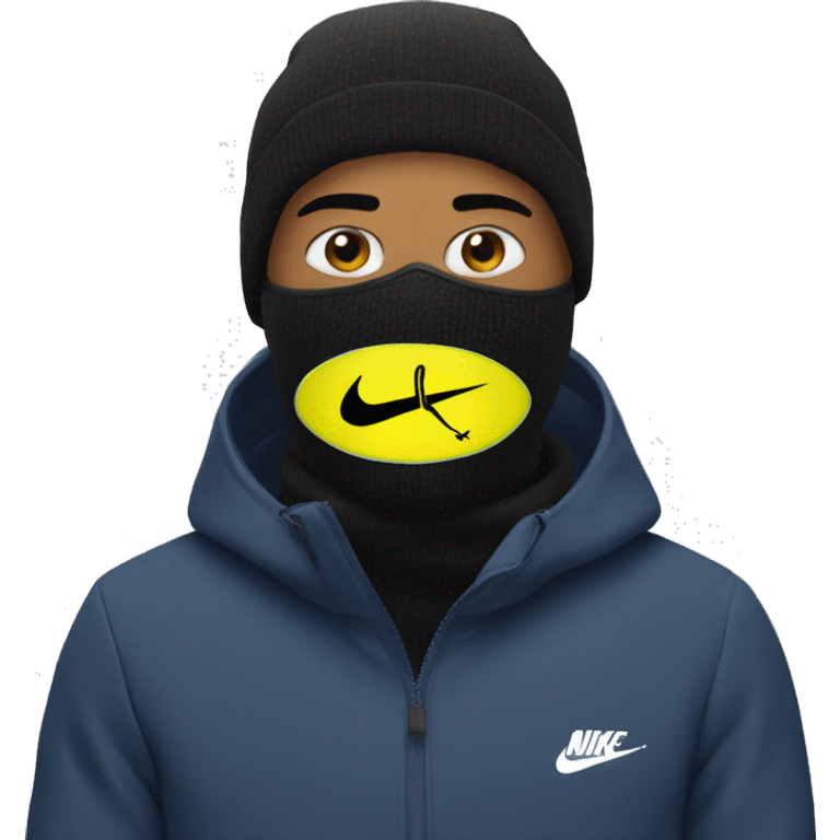 Nike ski mask emoji