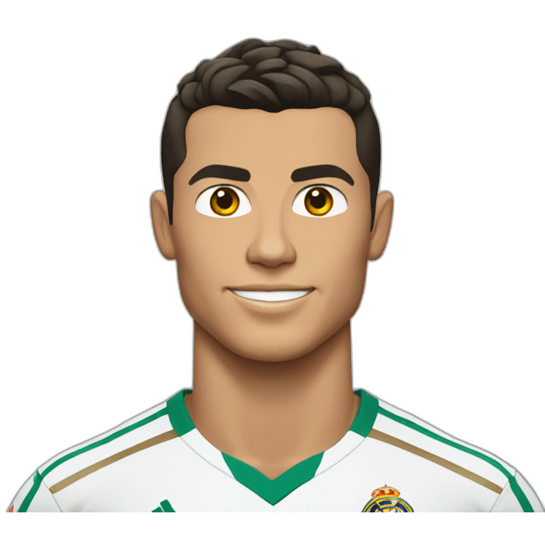 Cristiano Ronaldo en camisa emoji