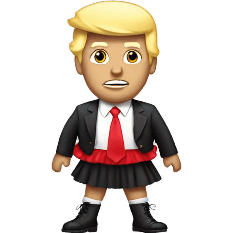 Trump in a tutu emoji