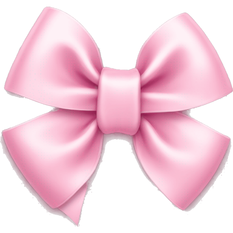 light pink bow emoji