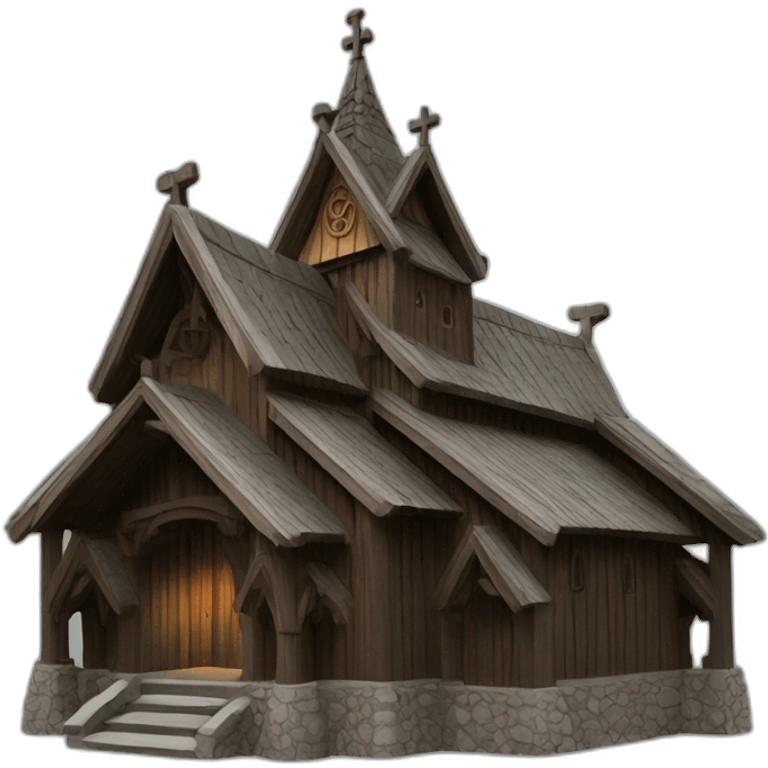 stave church emoji