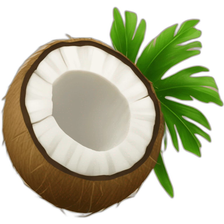 Signal as batisignal but with coconut shape emoji