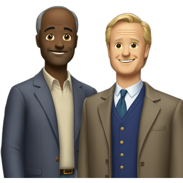 Frasier and Niles Crane emoji