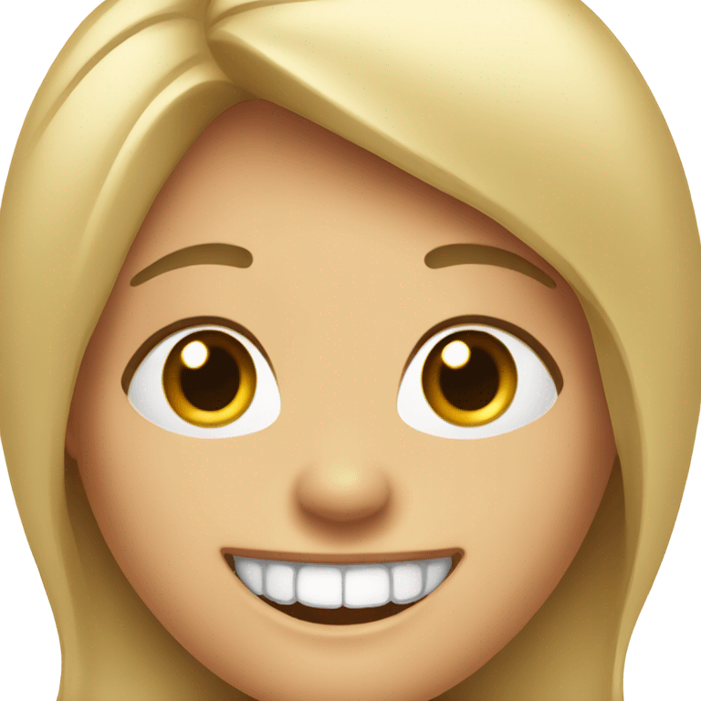 Bucktooth woman emoji