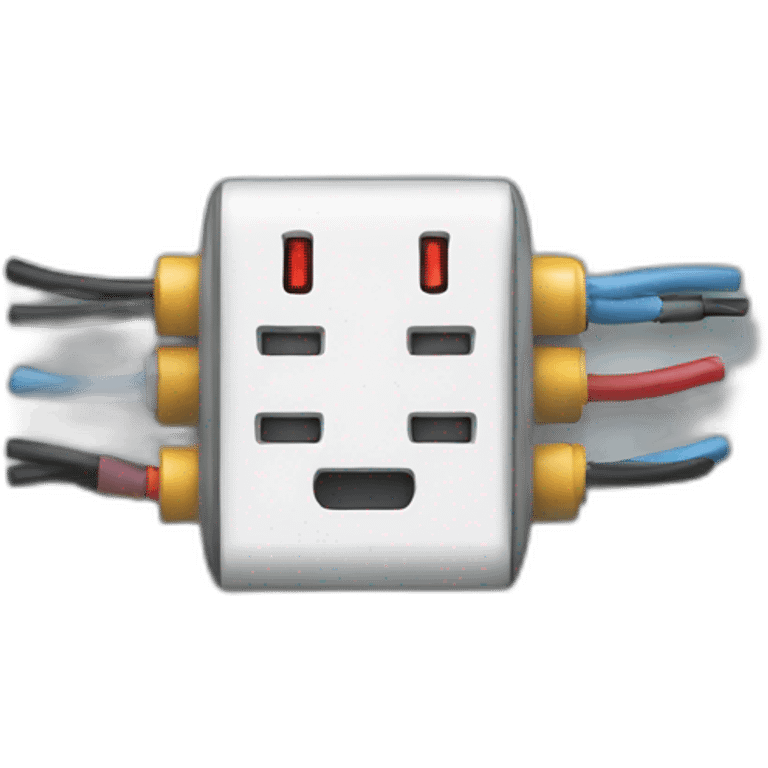 Electrical-flow emoji