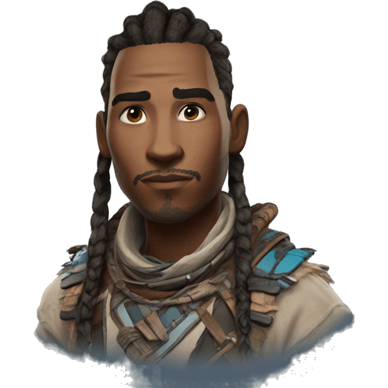 realistic Eloy from Horizon:Zero Dawn  emoji