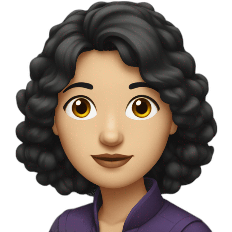 agniya barto russian woman writer with black hair emoji