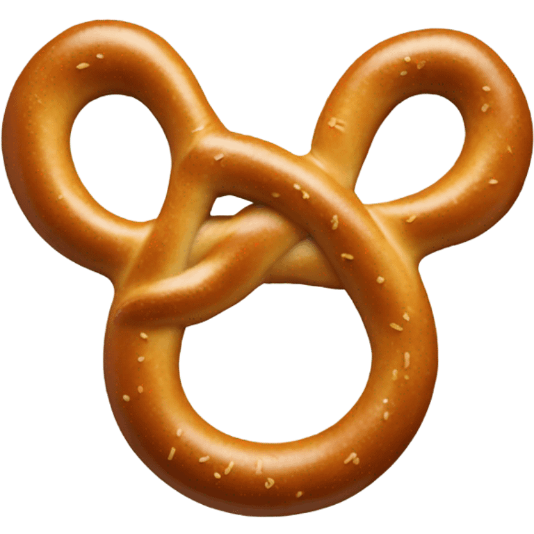 Mickey Mouse Pretzel emoji