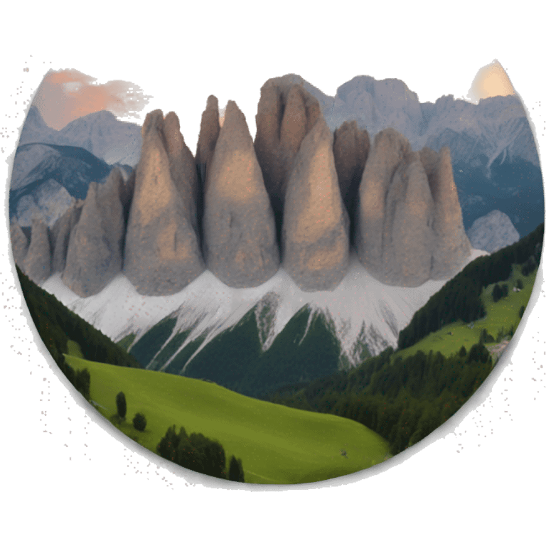 Dolomites emoji