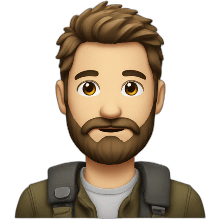 Homme barbu emoji