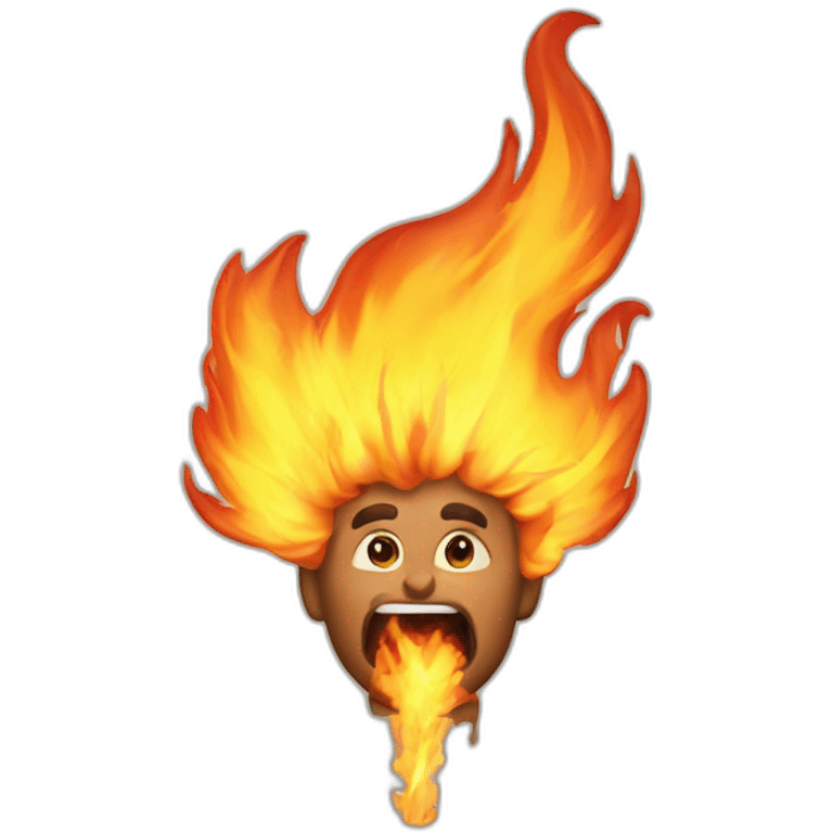 fire breather emoji