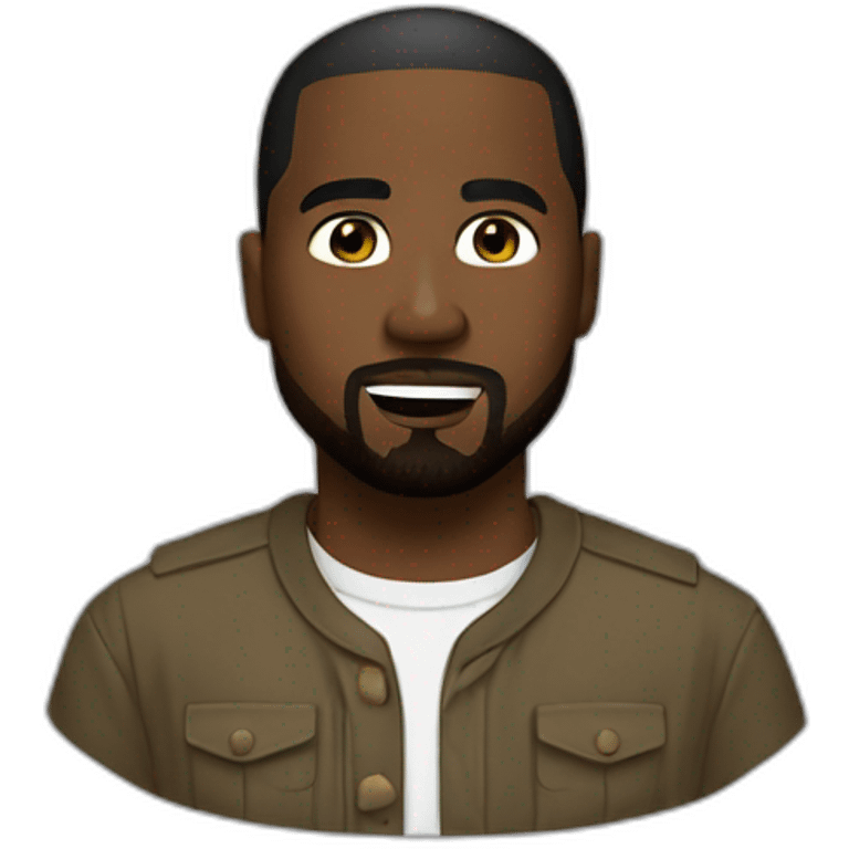 Kayne west emoji