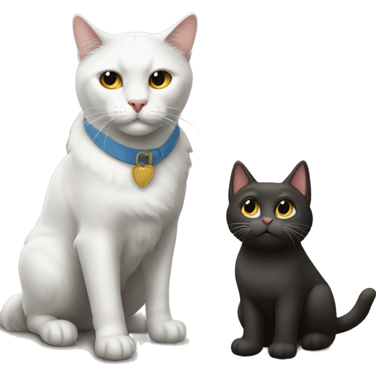 Un cane e gatto  emoji