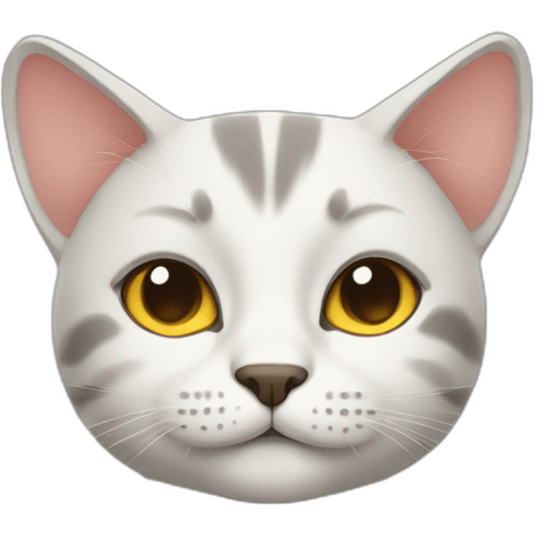 Polite cat emoji