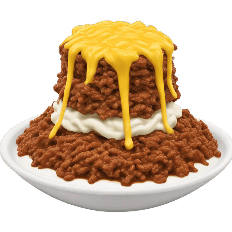 Skyline chili 3 way  emoji