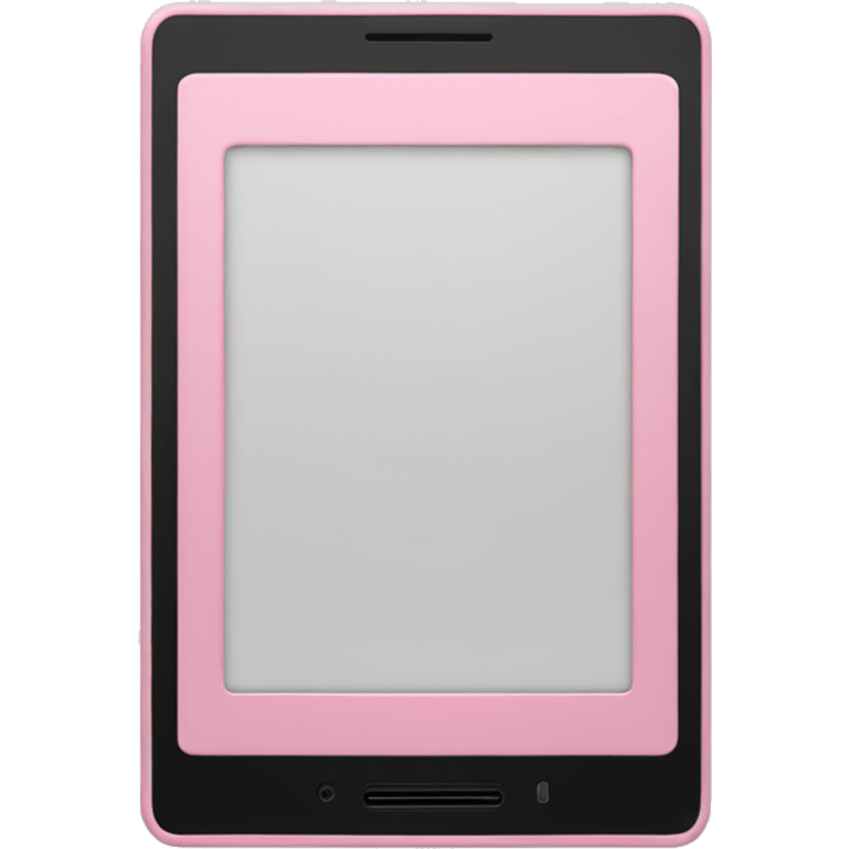 kindle light pink with white screen  emoji