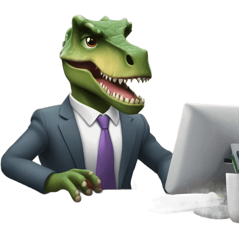 office dinosaur emoji