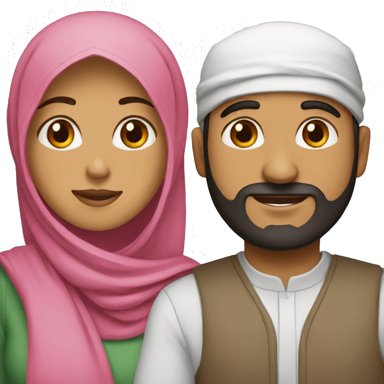 Muslim couple emoji