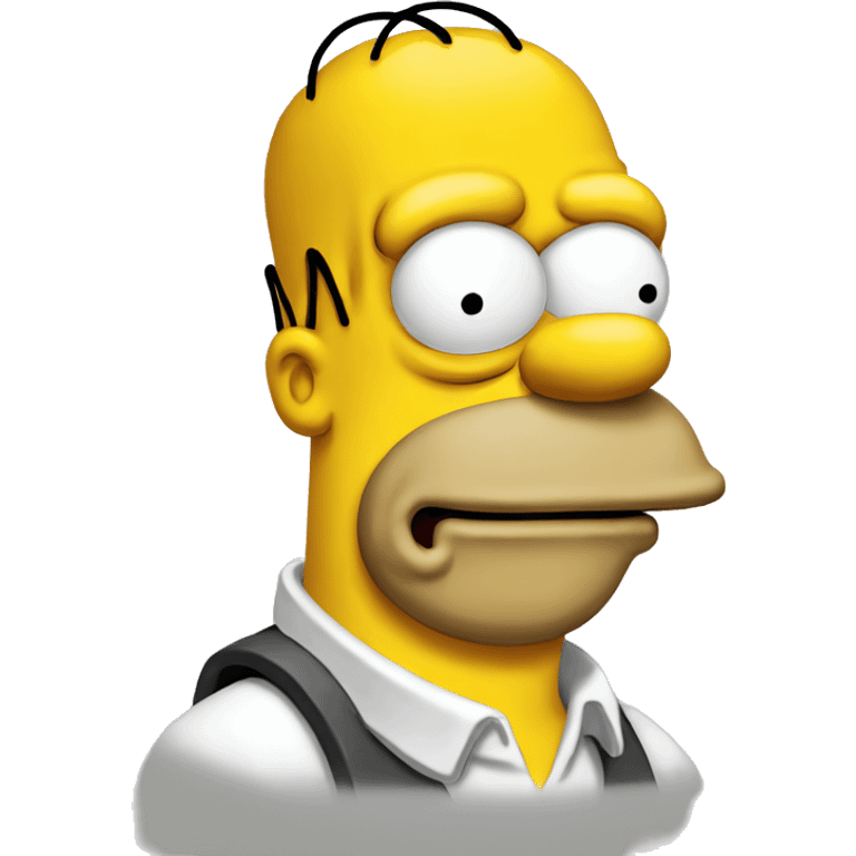 Homer simpson emoji