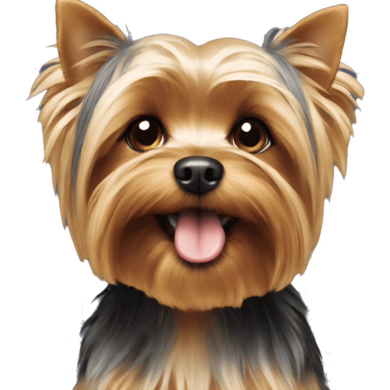 Yorkie dog emoji