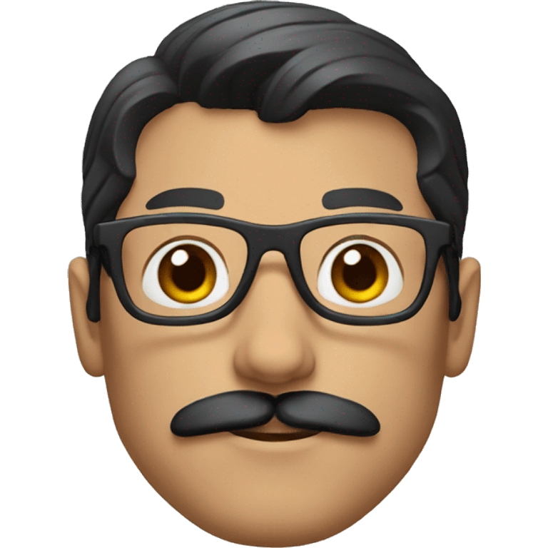 superman with glasses and mustache  emoji