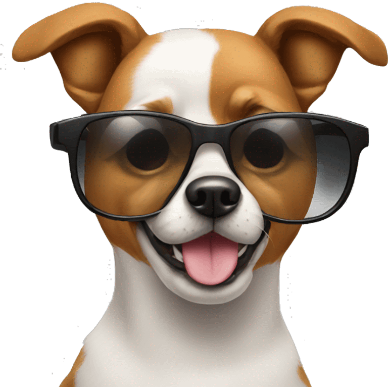 dog with sunglasses  emoji