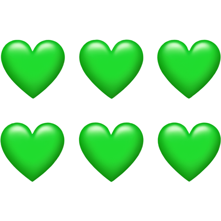 green heart emoji