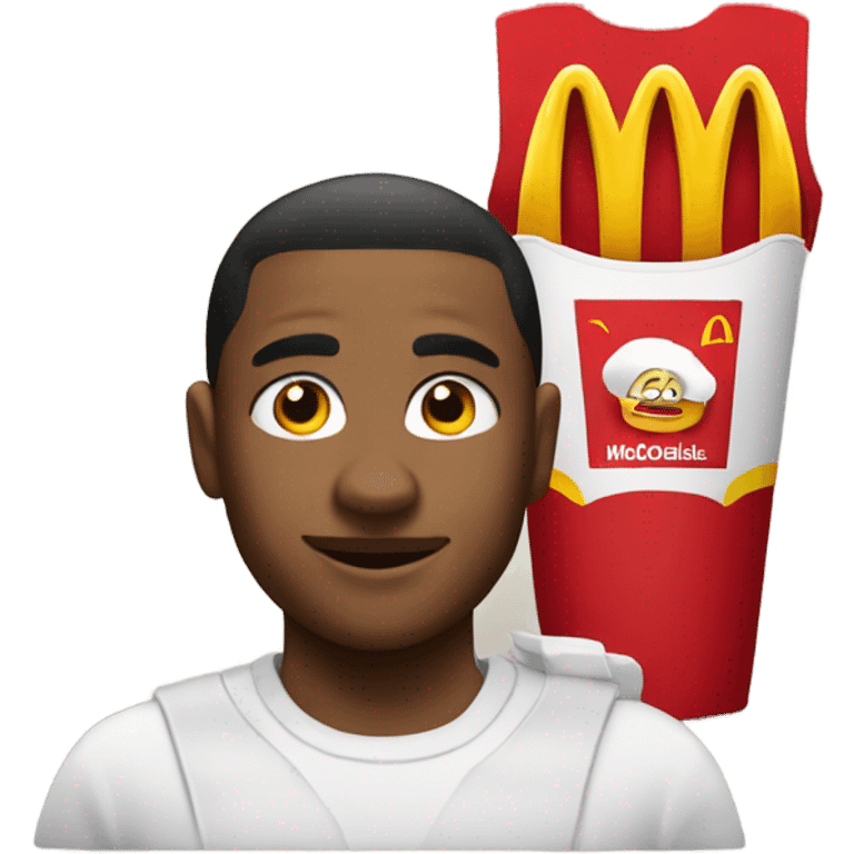  caseoh  in McDonalds emoji