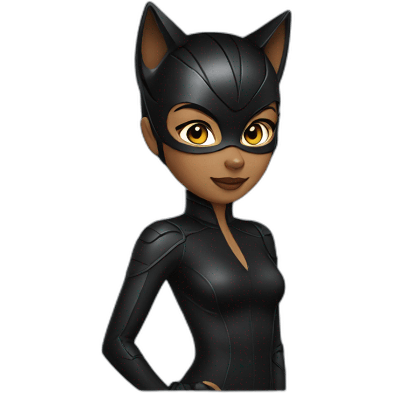 Cat woman emoji