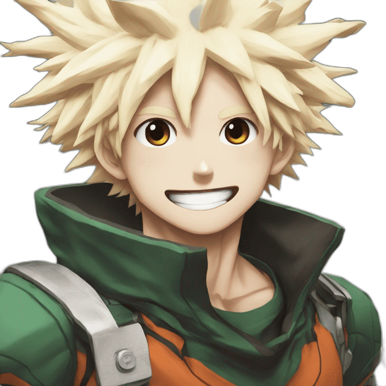 Bakugo my hero academia manga emoji