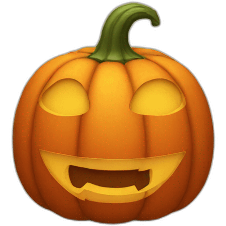 Halloween pumpkin emoji