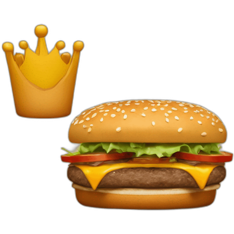 burger king mascot Burgery 2011 emoji