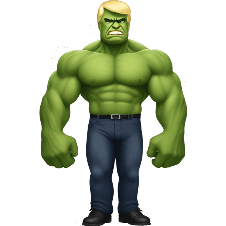 Trump hulk emoji