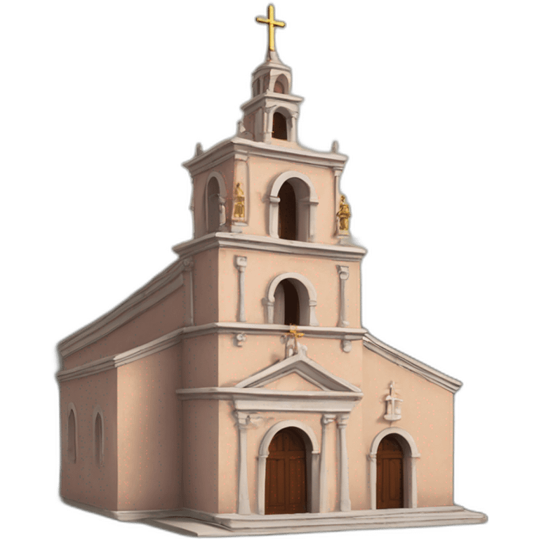 Catholic Temple from La Piedad Michoacán emoji