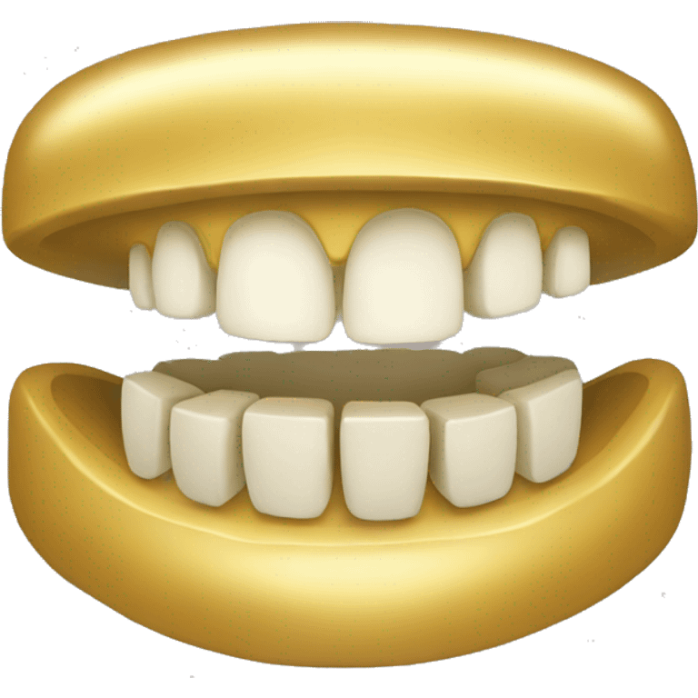 Gold grill emoji