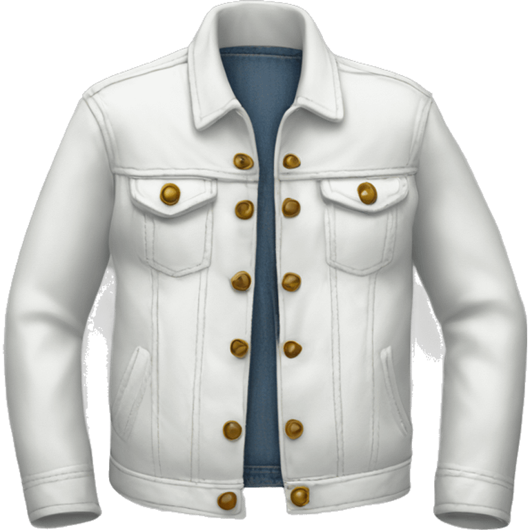 white denim jacket emoji