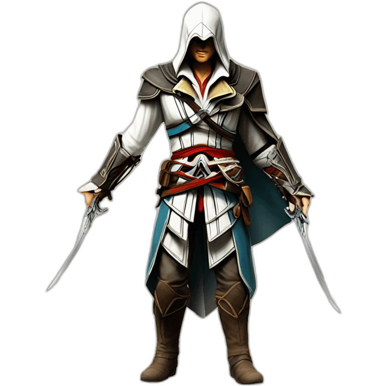 assassin's creed funny fall emoji