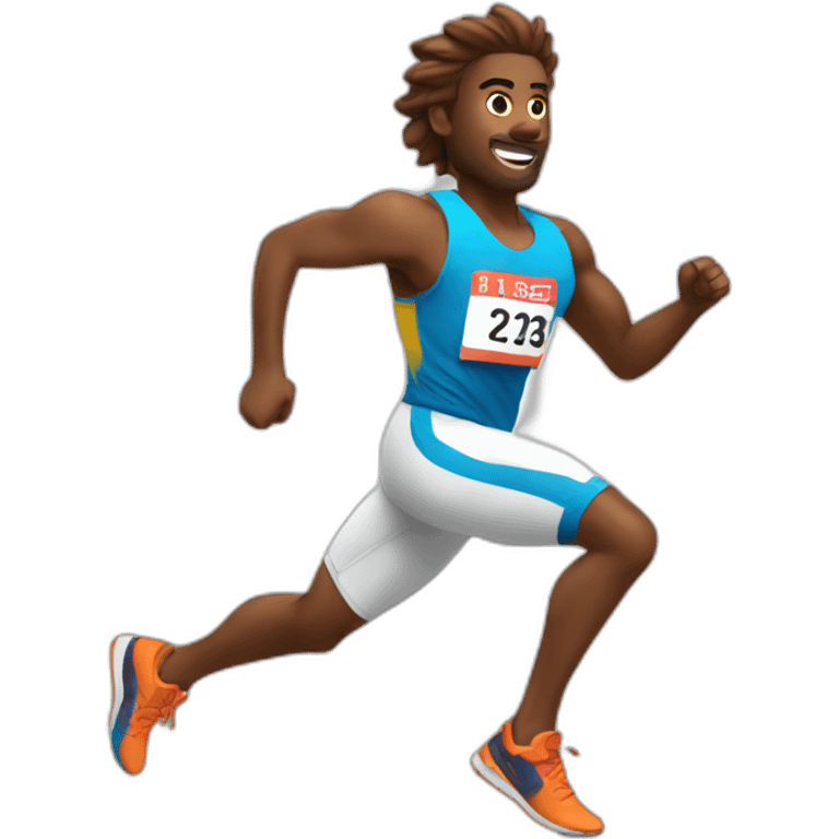 run star motion emoji