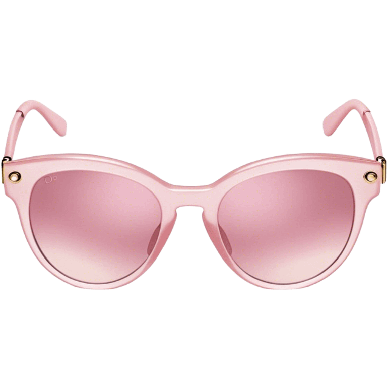 Light Pink Dior sunglasses  emoji