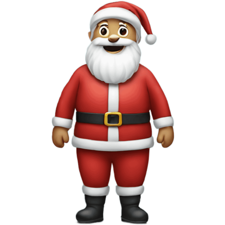 Santa standing emoji