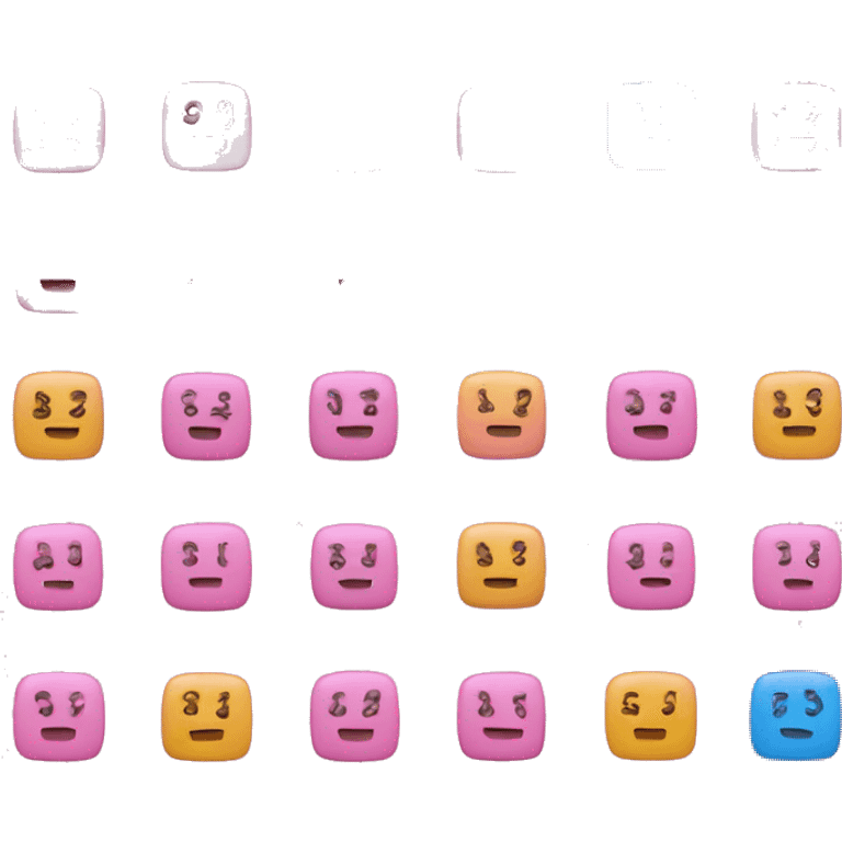 Written 15DYX on pink background in square  emoji