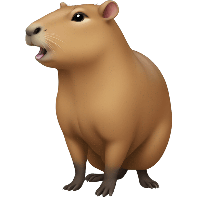 Capybara emoji