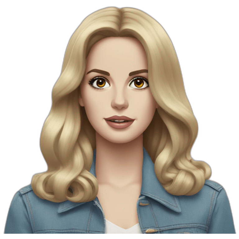 Lana del ret emoji