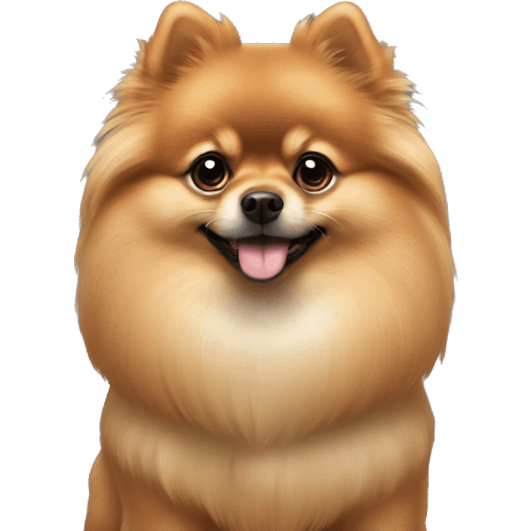 Pomeranian Sable emoji